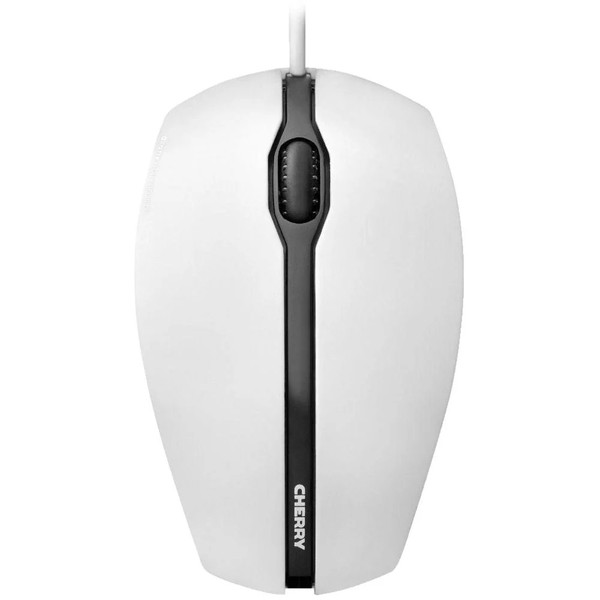 Cherry Electrical Gentix Corded Optical Maus Weiß/Grau Kabelgebunden-image