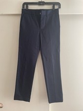 Crewcuts Boys Ludlow Navy Cotton Dress Pants Slim Fit Size 10