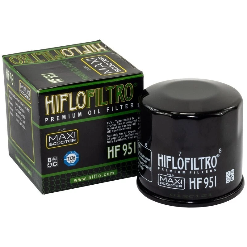 Filtre à huile Hiflofiltro OE Qualité pour HONDA NSS300 NSS350 FORZA (2013-2025) - Photo 3/4