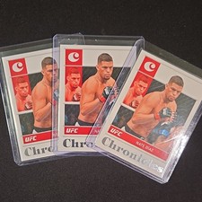 Panini UFC Chronicles Nate Diaz Card #9 Lot of 3 2022