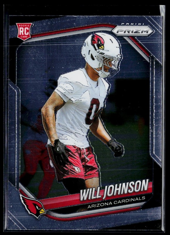 Will Johnson Prizm 2025 Panini Prizm #370 Rookie