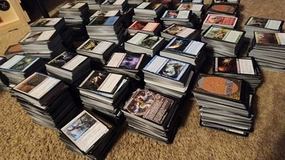 HUGE MAGIC THE GATHERING MTG 10000 CARD LOT BULK UNCOMMONS AND COMMONS! |  eBay