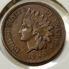 1909 Indian Head Cent - XF/AU - 4 Diamonds! **Semi-Key: 14,370,645 Minted**