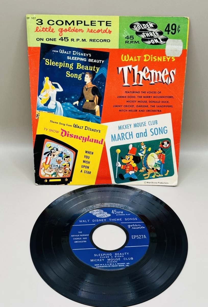 Disney 45 Rpm In Vinyl Records for sale | eBay