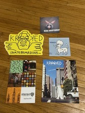 Krooked Mark Gonzales Stereo Real Skateboards Catalogues Gonz Vintage Magazines