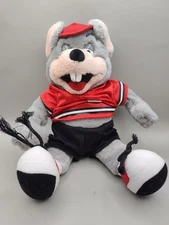 Vintage Chuck E Cheese Plush 12-in Baseball Restaurant B3