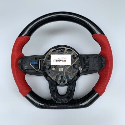Carbon Fiber Steering Wheel Fit BMW MINI Cooper R56 F54 F55 F56 F57 2014-2020