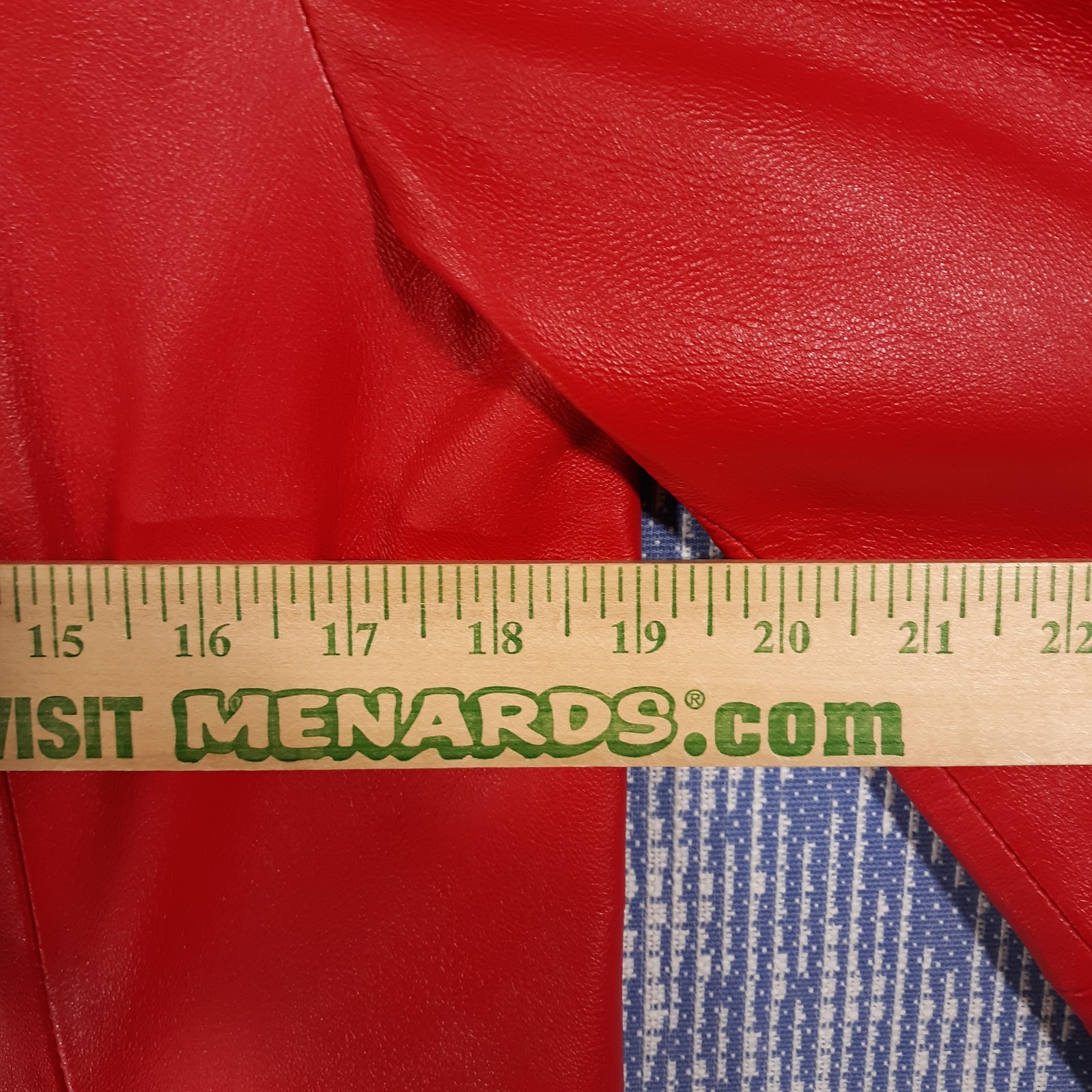 Pendleton Leather Jacket Full Zip Red Womens Size… - image 8