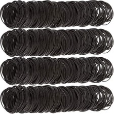 Bands black 500pcs 16 Small Band for Office money Home size16 Elastic Band 3...