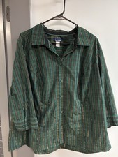 Basic Editions Green Gold Ladies 3/4 Sleeve L...
