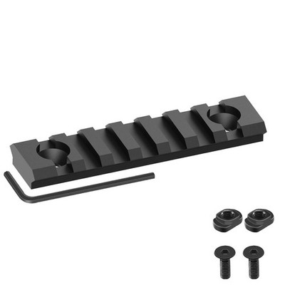 Mlok Picatinny Rail Section 3-5-7-9 Slot Aluminum M Lok Adapter Mount Gun
