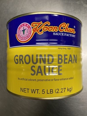 Koon Chun Ground Bean Sauce 磨原豉 ~ 5 Lbs ( 2.27 kg )~ Best Before 08/2028+