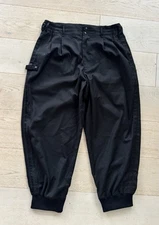 ADIDAS Y-3 YOHJI YAMAMOTO MENS TRACK STREET PANTS BLACK M Wool Blend