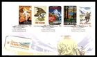 Mayfairstamps New Zealand FDC 2013 classic travel posters First Day Cover aaw_48