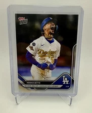 2025 Topps Now #16 Mookie Betts Los Angeles Dodgers