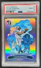2025 Panini Donruss Calvin Johnson Downtown! SP #4 PSA 10 Detroit Lions BF
