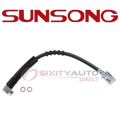 Sunsong Front Right Brake Hydraulic Hose for 1980-1985 Plymouth Caravelle - vi