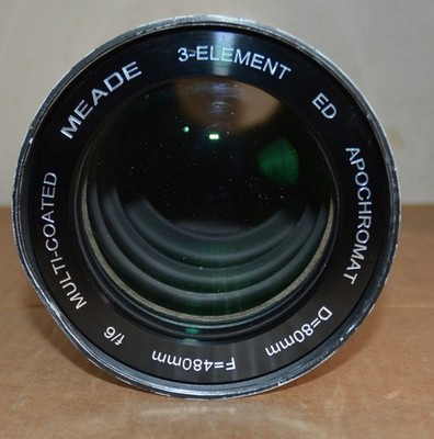 Meade 5000 ED AP0 80mm f6 Telescope Lens Refractor | eBay