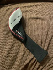 NEW POWERBILT TPS SUPERTECH DRIVER 1 HEADCOVER HEAD COVER RED BLACK SHIPS FAST