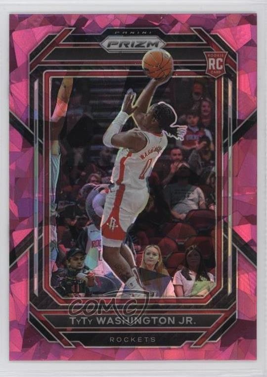 2022-23 Panini Prizm Pink Ice Prizm TyTy Washington Jr #243 Rookie RC wq8