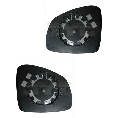 Spiegelglas Außenspiegel Set für Renault Twingo III Smart Fortwo Cabriolet - Bild 1 von 3