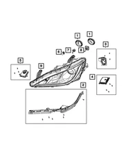 Genuine Mopar Engine Controller Kit Right 68329859AA