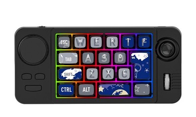 Mkespn W911 22key Gaming Keyboard Wireless Tri-Mode Macro Definition Keyboard