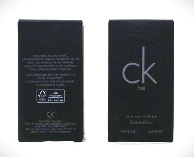 2 x Calvin Klein Be Unisex Eau de Toilette Spray 50ml, 2er Pack (2 x 50 ml) - Bild 3 von 3