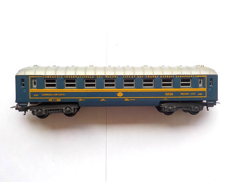 Voiture Lima Voyageurs Voiture CIWL Bleu/Gris Carrozza Con Letti Référence 9421 | Condition: Occasion