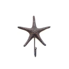 Cast Iron Starfish Wall Hook
