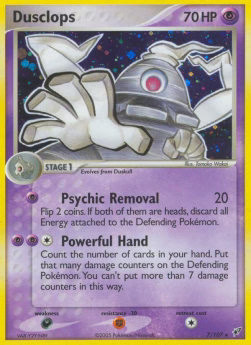 Pokémon Zwirrklop DX-7 Holo Rare Deutsch Played