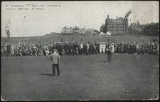 Photochrom - 'James Baird and J H Taylor 1st Green St Andrews Old Course Post...