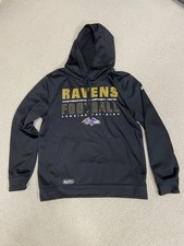 Baltimore Ravens Hoodie, Large, Black