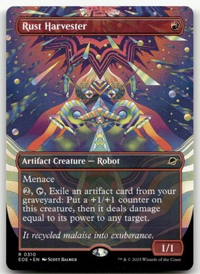Rust Harvester (Borderless) #310 (NM) Edge of Eternities EOE Magic MTG
