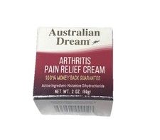 Australian Dream Arthritis Pain Relief Cream 2 oz. box BB23 