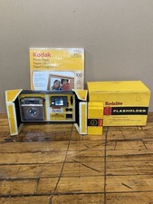 Kodak Brownie Fiesta Camera  Kodalite Flashholder Lot w/ Original Box Untested