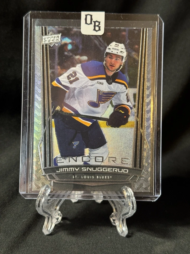 2025-26 Upper Deck Series 1 - JIMMY SNUGGERUD - Encore RC (St. Louis Blues) - Image 3 of 4