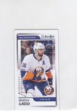 17/18 OPC..ANDREW LADD..MINIS..CARD # M-30..ISLANDERS..FREE COMBINED SHIP