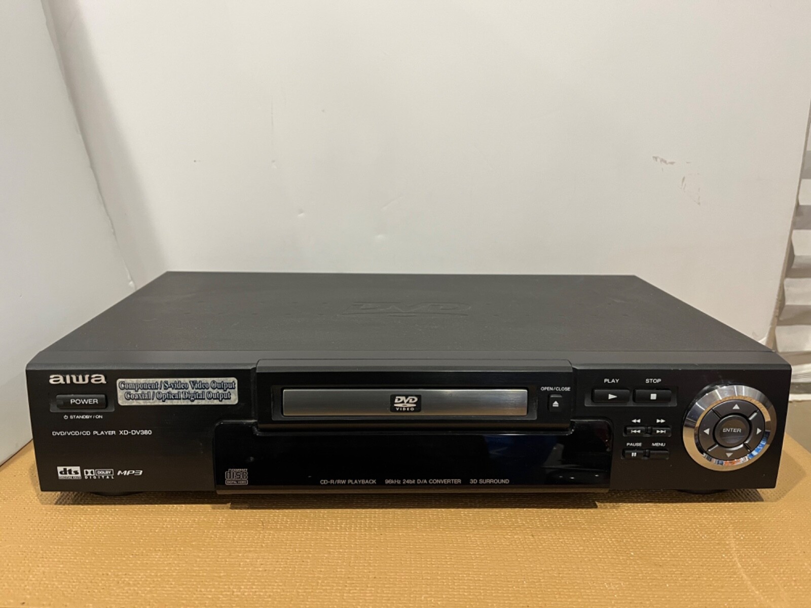 aiwa dvd/vcd/cd player xs-dv380