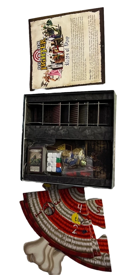 Dungeon Fighter Dice & Dexterity Board Game IELLO 2014 OOP Complete - Image 3 of 3