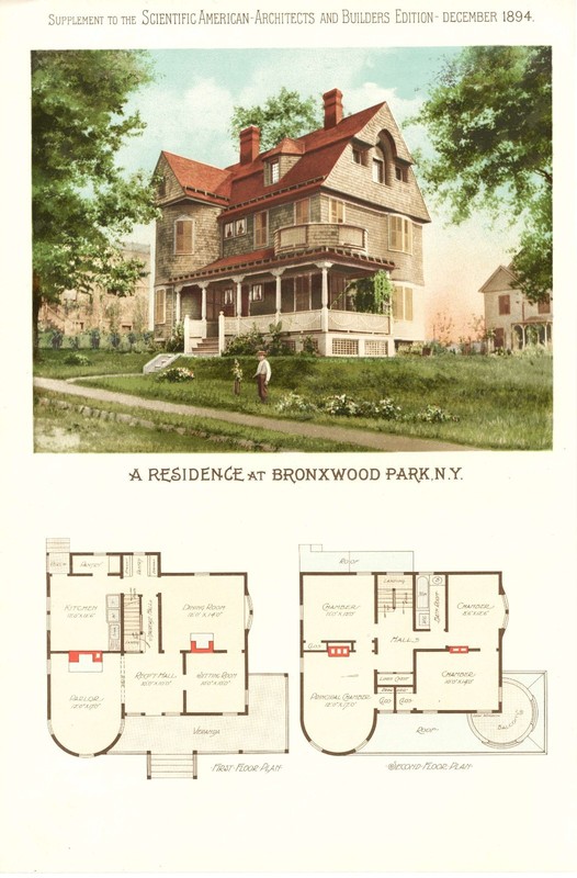 Bronxwood Park, N. Y. - Scientific American Architects and Builders Edition-1894