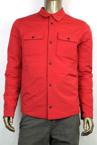 Nuovo Gucci Uomo Nylon Imbottito Giacca Camicia Da Viaggio Raccolta Rosso  336243 | eBay