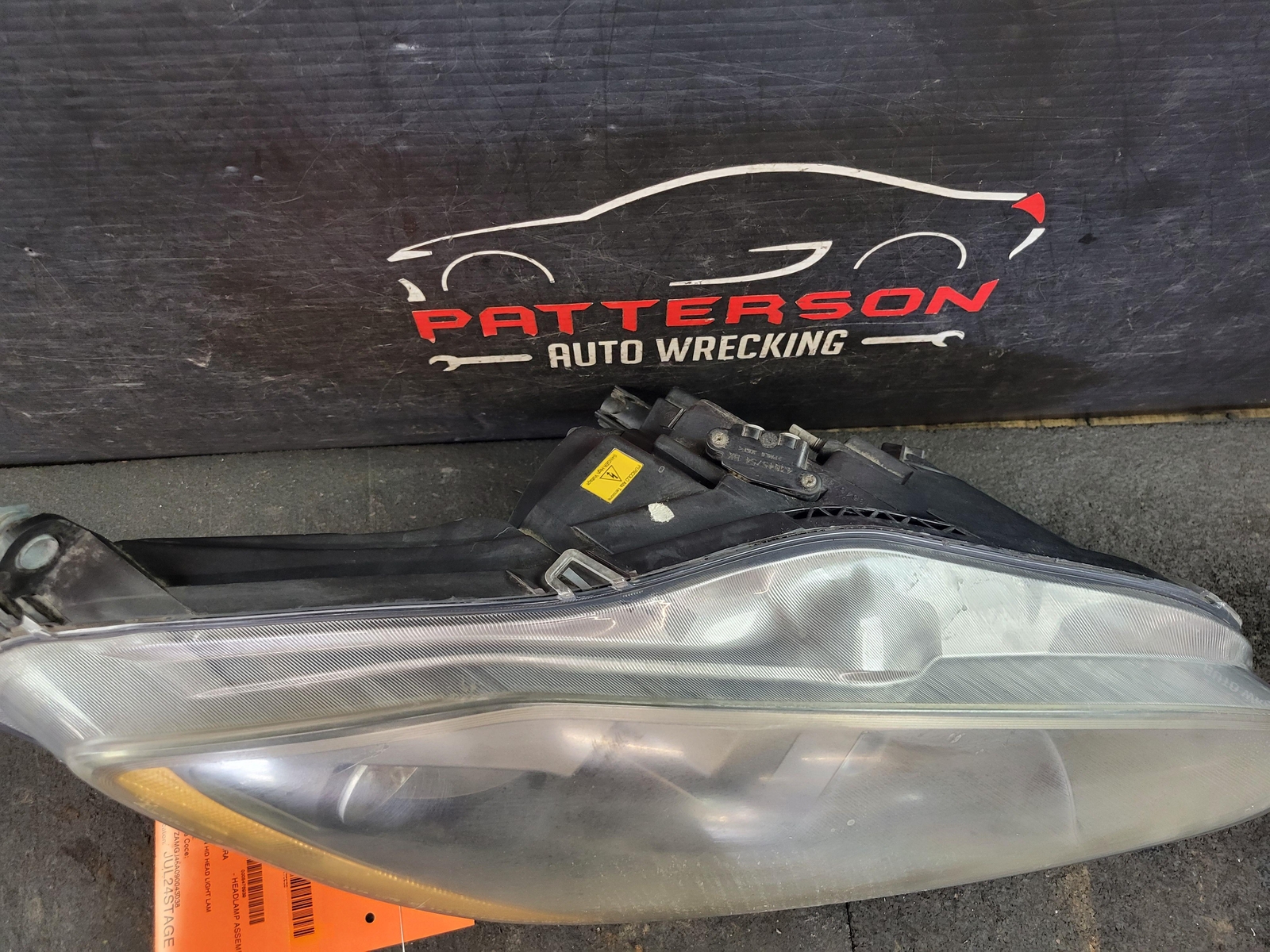 08-12 MASERATI GRANTURISMO PASSENGER RH BI-XENON HID HEAD LIGHT LAMP 1307329127