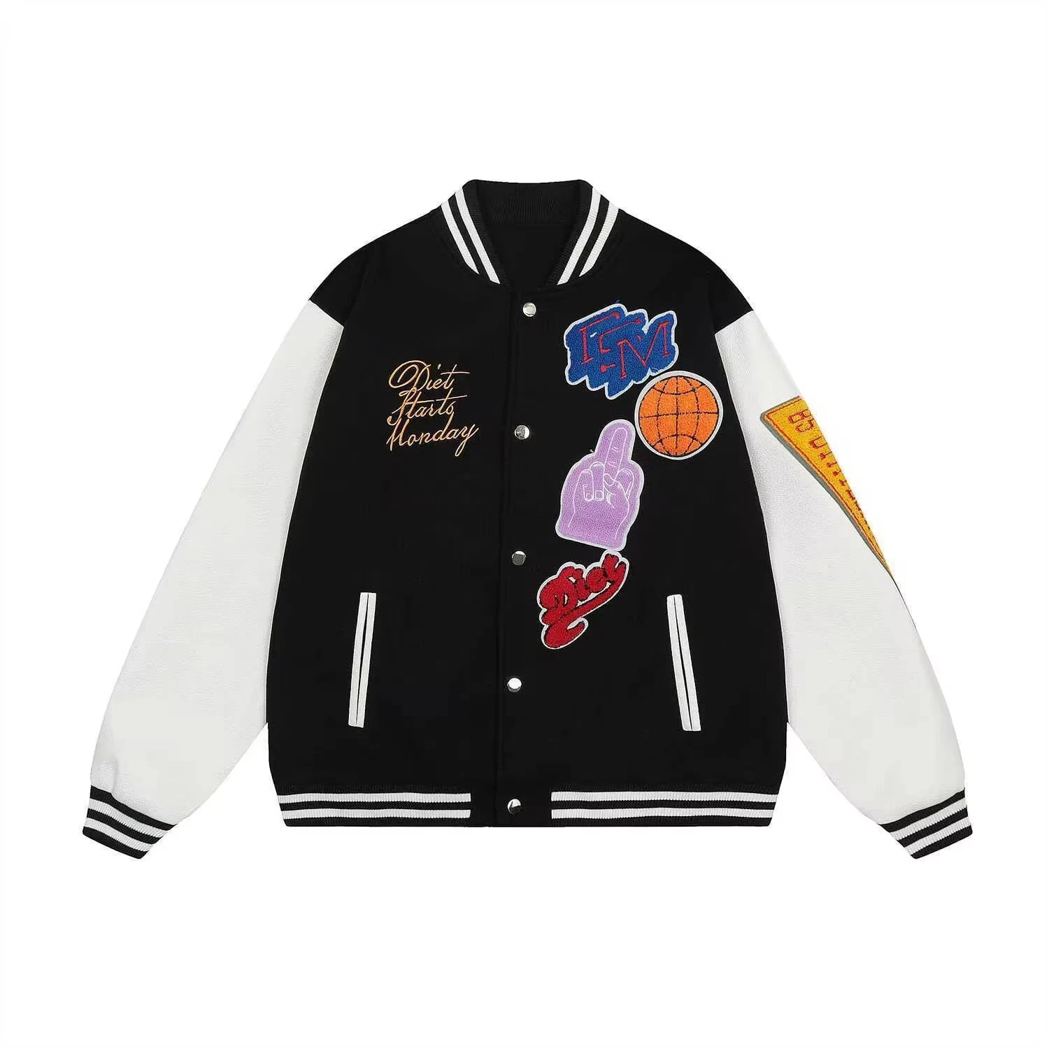 Luxury Varsity jacket | Unisex | Baseball | Basketball | Fashion
Opens in a new window or tab