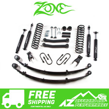 Zone Offroad 4.5 Lift Kit W Leafs For 84-01 Jeep Cherokee Xj W Chrysler 8.25