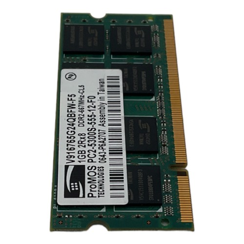 Promos V916765G24QBFW-F5 1 GB PC2-5300 667MHz 200-Pin Non-ECC Laptop Memory RAM - Picture 2 of 6