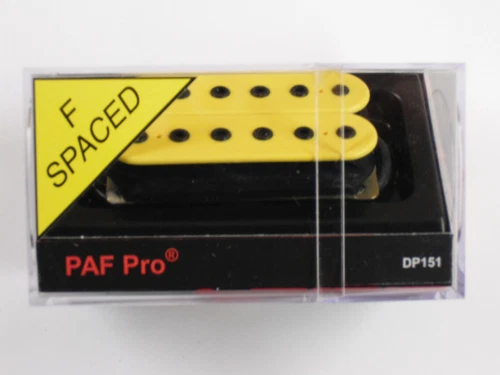 DiMarzio F-spaced PAF Pro Humbucker Yellow DP 151