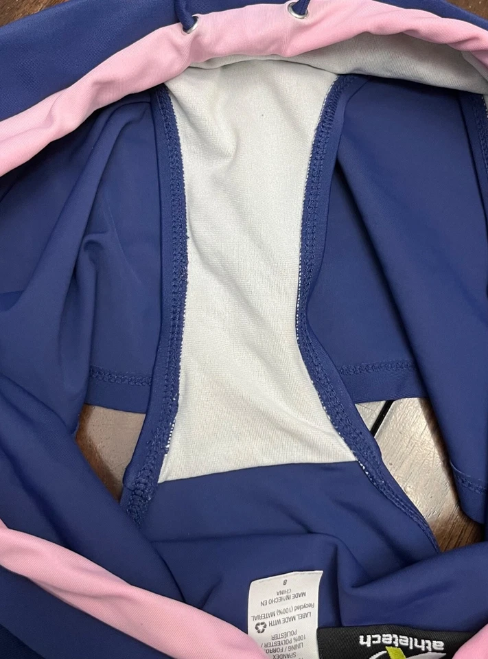 Falda/falda de natación Athletech azul marino para mujer talla 8 Foto 4 de 4