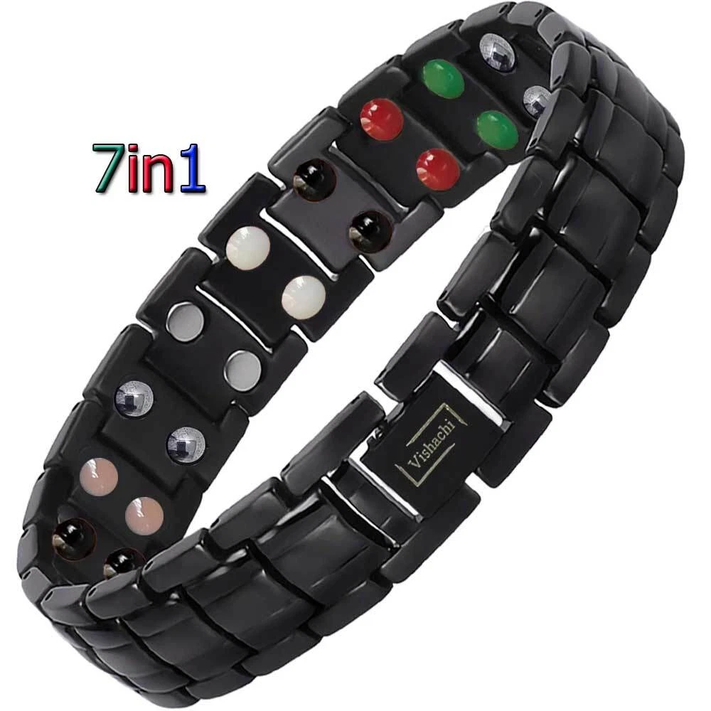 Bio magnetic titanium bracelet clearance