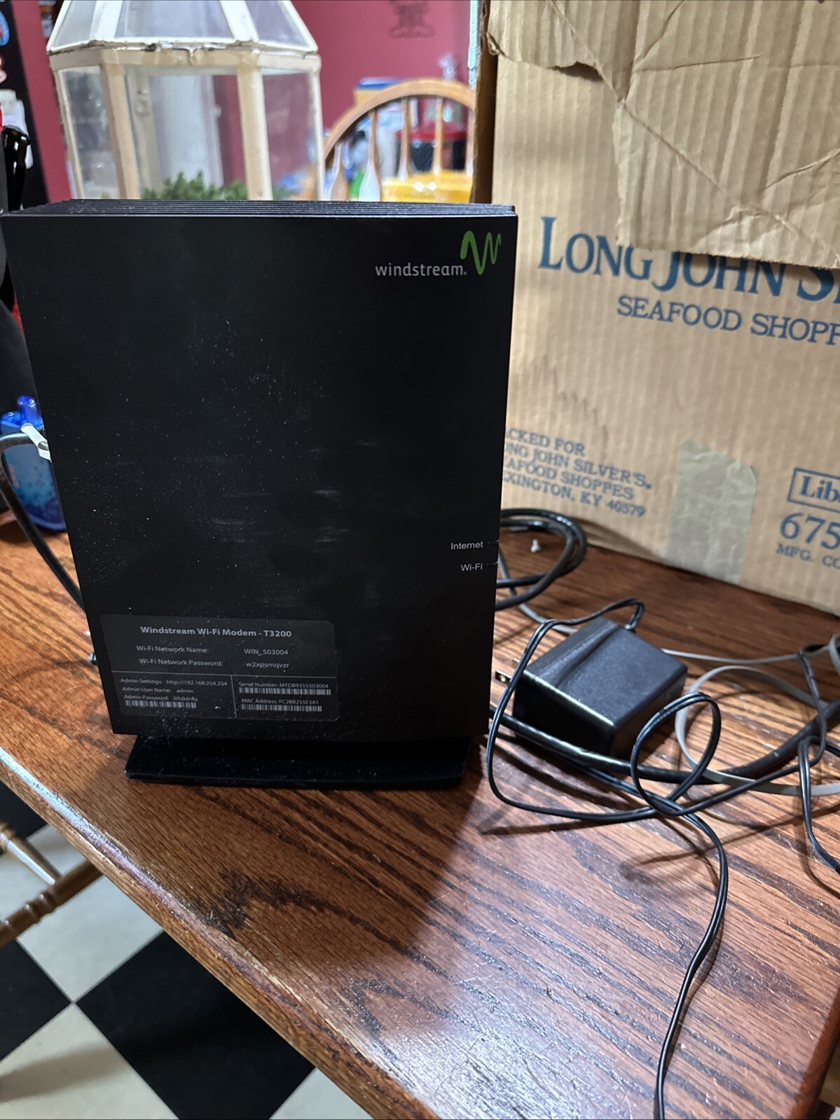 WINDSTREAM Wi-Fi modem T3200 Bonded VDSL2 Wireless AC Gateway Router | eBay